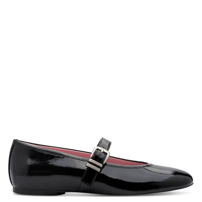 Ballerines babies noir <span itemprop=