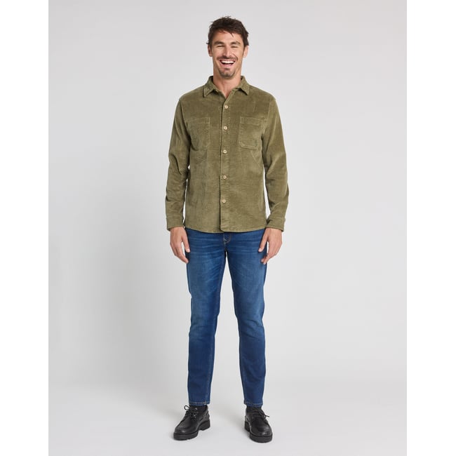 SURCHEMISE VELOURS GREEN vert <span itemprop=