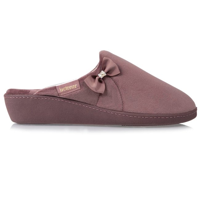 Chaussons Mules semelle confortable, talon de 4 cm - ISOTONER