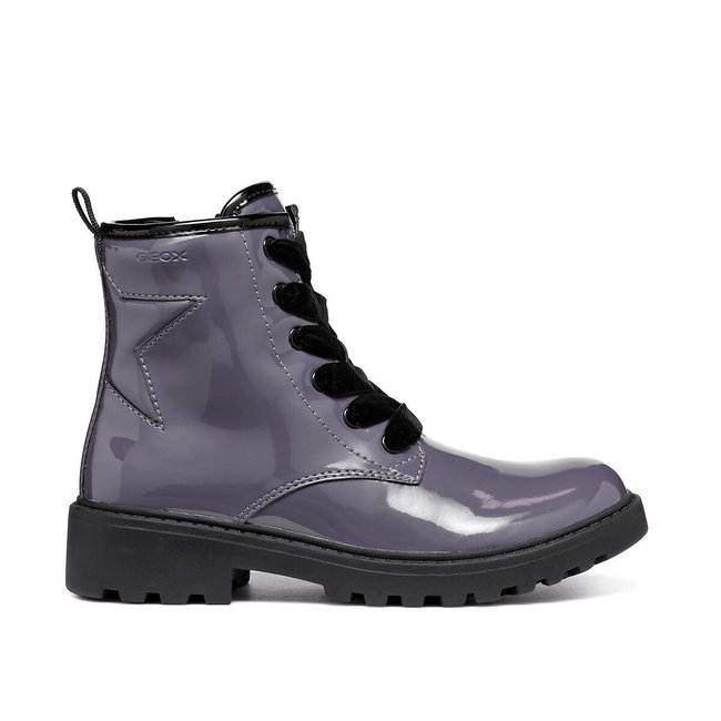 Botas respiráveis, com atacadores, Casey violeta <span itemprop=