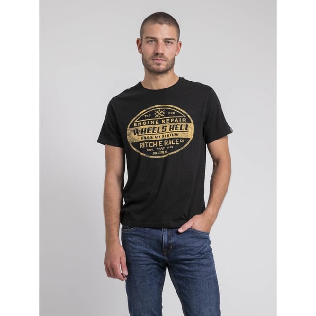 T-shirt Col Rond Pur Coton Jakota - RITCHIE