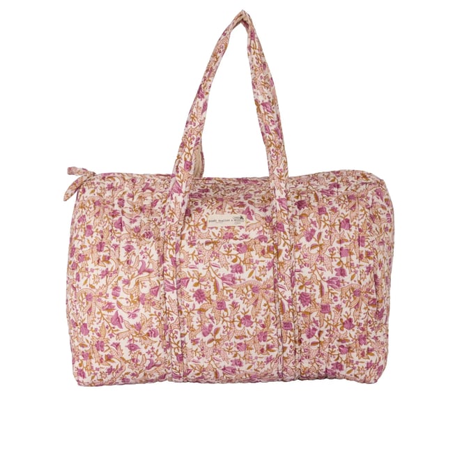 Sac weekend Toile de Jouy depuis 1760 - Forest - BINDI ATELIER
