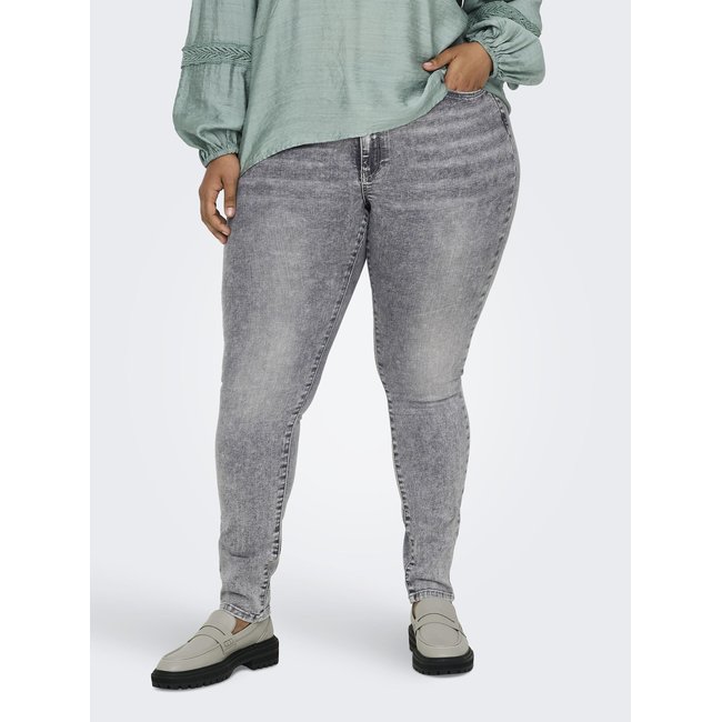 Jean skinny ONLY CARMAKOMA medium grey denim <span itemprop=