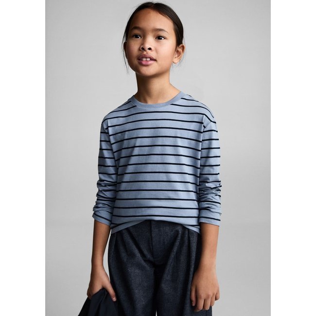 T-shirt 100 % coton rayures - MANGO KIDS