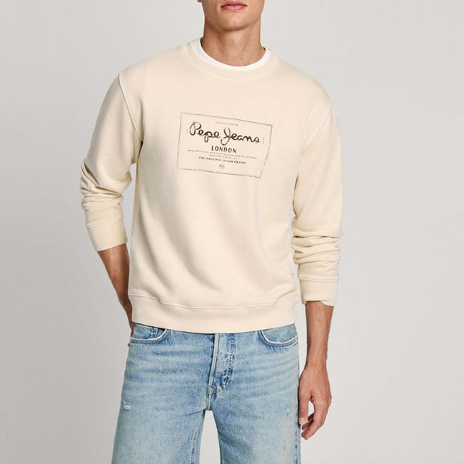 Sweat-Shirt Coupe Regular À Col Rond - PEPE JEANS