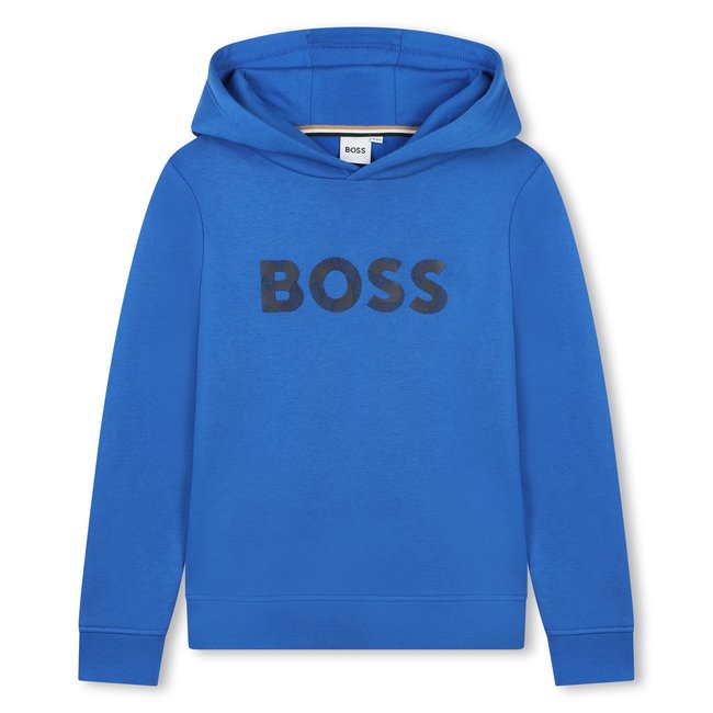 BOSS Sweat à capuche - dark blue/bleu marine