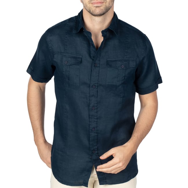 Chemise en lin POCHES - SHILTON