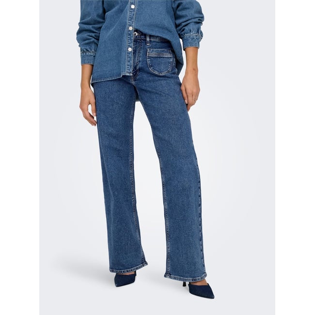Jean Vintage Lee Pour Femme - Bleu Denim Stretch Taille 12 (31) - Jambe Droite - Très Peu Porté