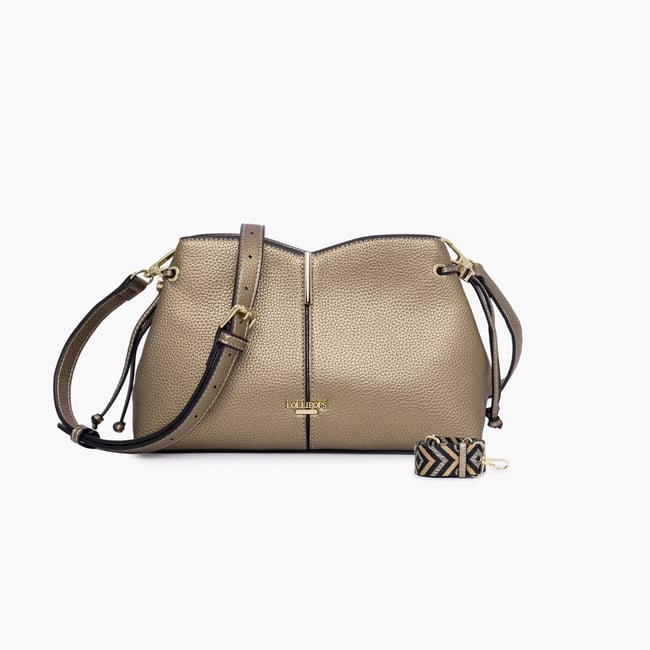 Sac multi poches  Taloum M bronze,doré <span itemprop=