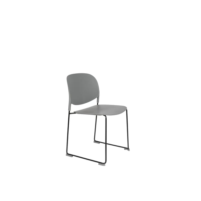 Chaise design empilable en polypropylène (lot de 4), STACKS - BOITE A DESIGN