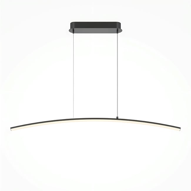 Suspension arc design à LED AVA Couleur noir <span itemprop=