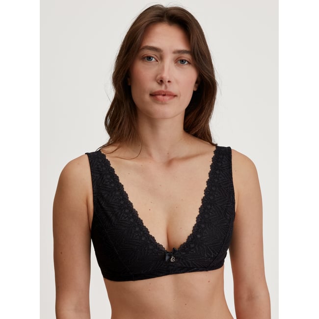Soutien-gorge soft Viscose SEDUCTION LACE noir <span itemprop=