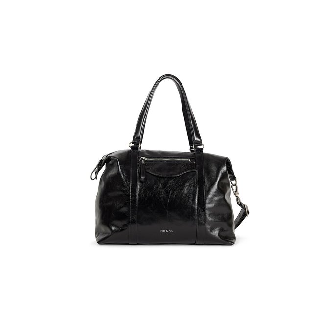 Sac à main en cuir THYLANE noir <span itemprop=