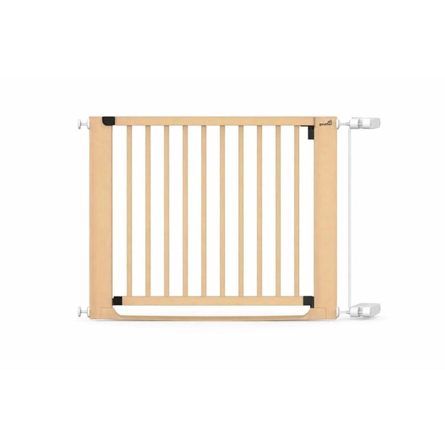 Barrière d'escalier Easylock FlatStep bois 71-79 cm - seuil plat, kit rampe blanc multicolore <span itemprop=