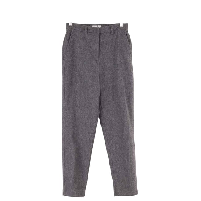 Pantalon droit - Très Bon État gris <span itemprop=