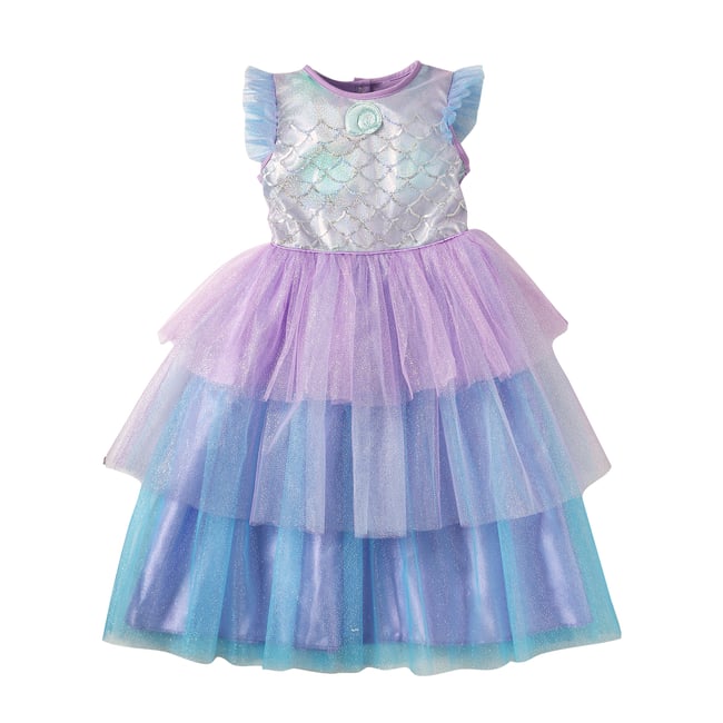 Déguisement de sirène bleu <span itemprop=