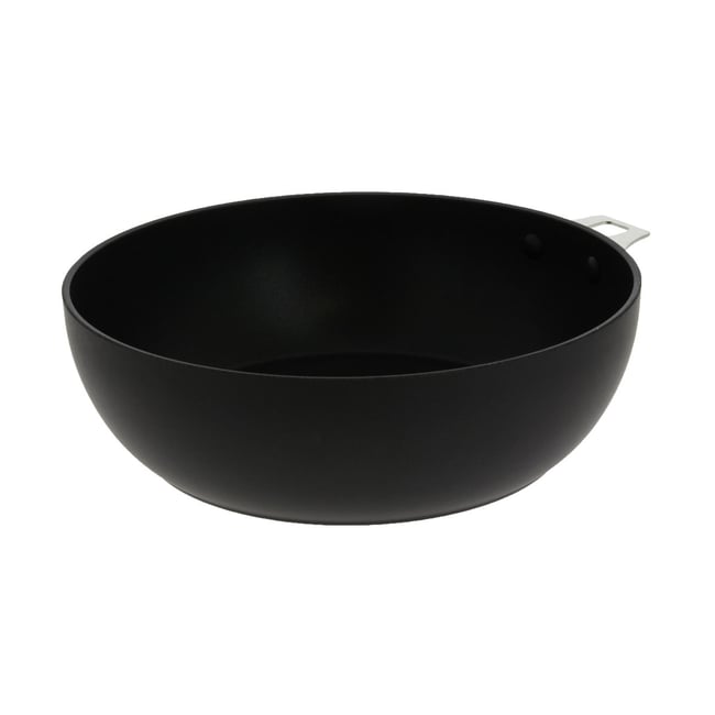 Sauteuse ø28 cm manche amovible noir <span itemprop=