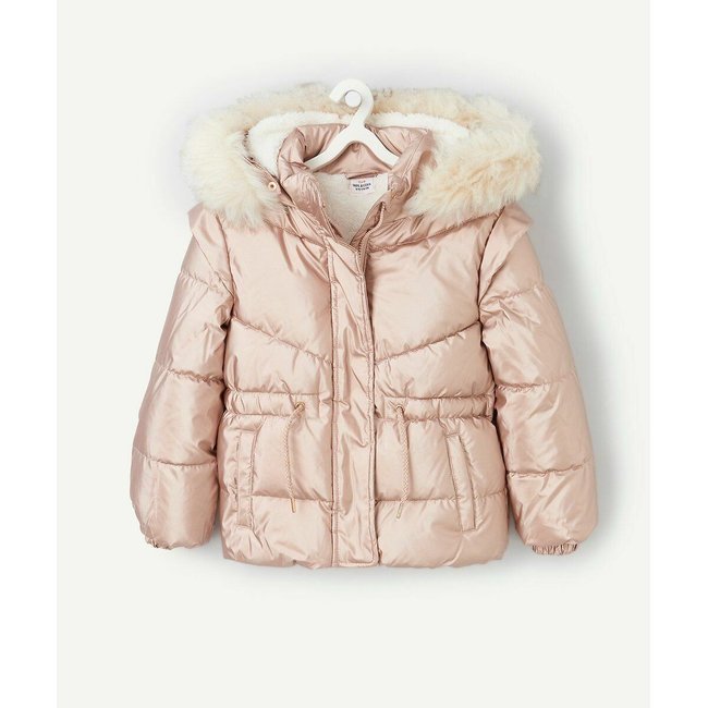 Doudoune à capuche doré <span itemprop=