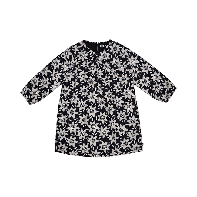 Robe macha manches longues les grands de sucre d'orge gris <span itemprop=