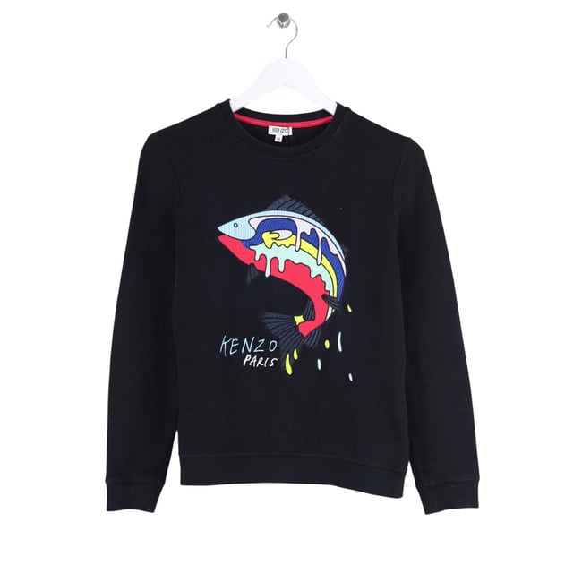 Sweatshirt - Très Bon État noir <span itemprop=