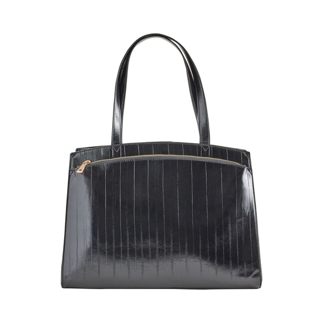 Fourre-tout structuré noir <span itemprop=