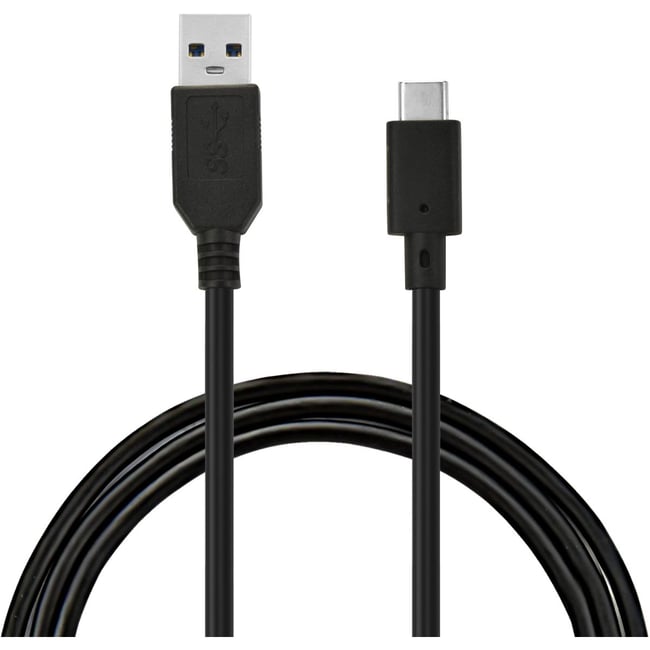 Câble USB C Câble vers USB 2M Noir compatible iPhone 17 16 15 Pro Max, Samsung Galaxy S25 S24 Ultra - ESSENTIEL B