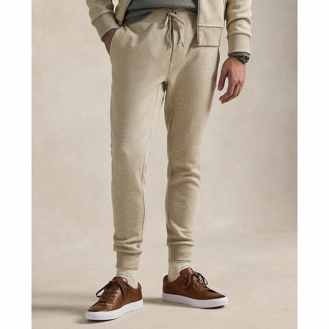 Pantalón de chándal de punto doble crudo <span itemprop=