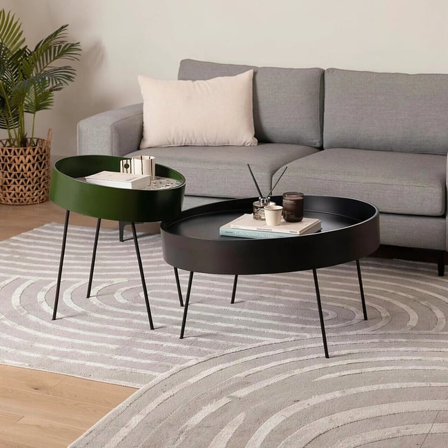 Кофейный столик из МДФ, Ilo / Ило антрацит SO'HOME