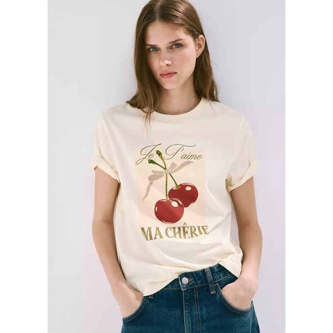 T-shirt en coton imprimé - MANGO