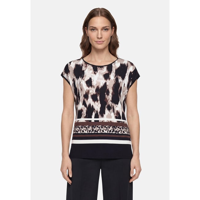 T-shirt façon blouse à impression - BETTY BARCLAY