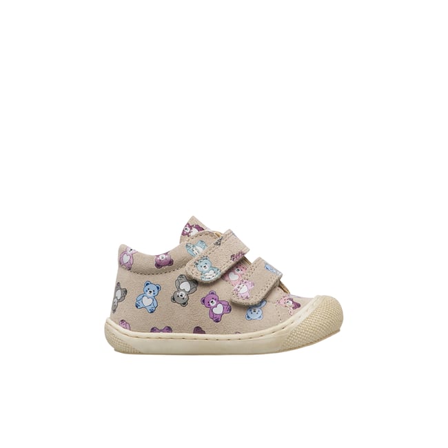 Chaussures premiers pas en suède COCOON VL beige-marron <span itemprop=
