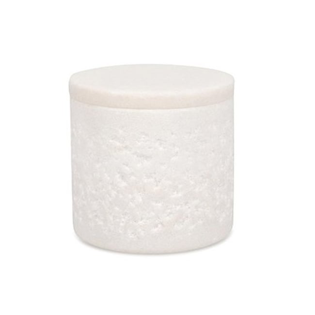 Bocal De Stockage MARBLISS Couleur blanc <span itemprop=
