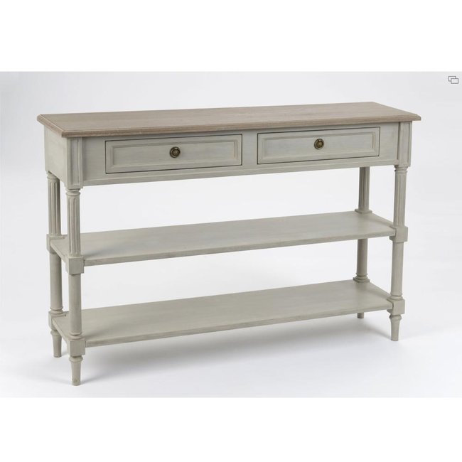Console grand modèle Edouard grand modèle Couleur gris <span itemprop=