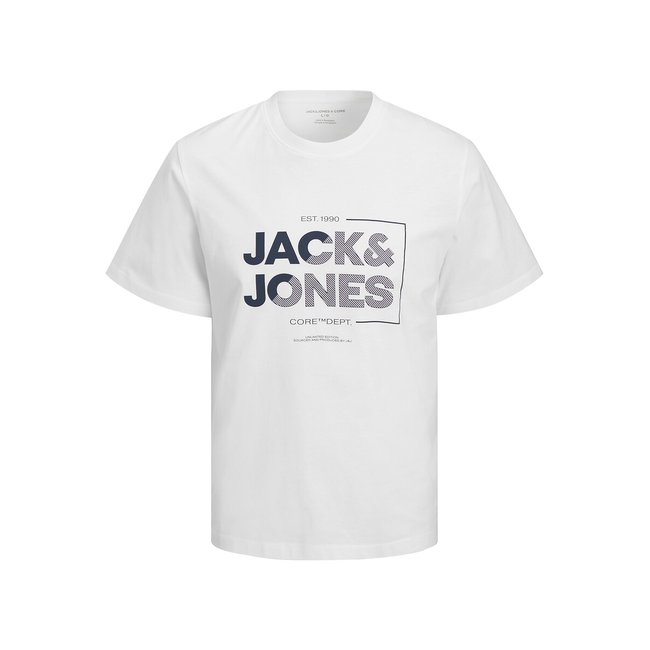 Te-shirt manches courtes, col rond, logo - JACK & JONES