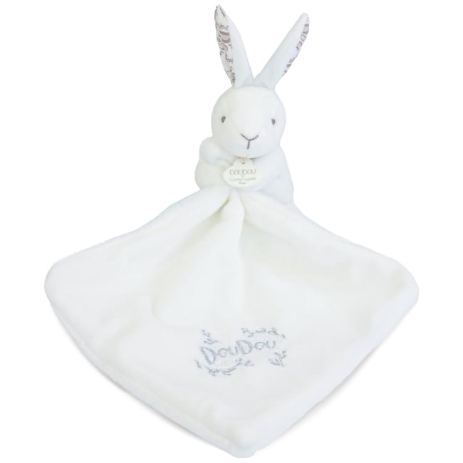 Lapin Doudou blanc <span itemprop=