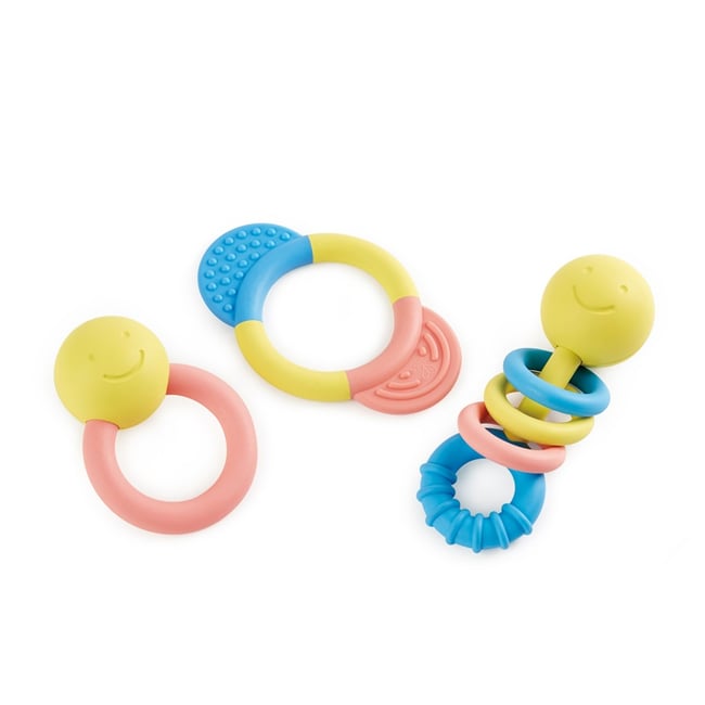 B. Bébé - Hochet Sensoriel Bébé - Jouet Bébé - 4 Boules & Clip Dentition - Couleurs, Textures & Sons - 3 Mois + - Sons So Squeezy B. Bébé - Hochet Sensoriel Bébé - Jouet Bébé - 4 Boules & Clip Dentition - Couleurs, Textures & Sons - 3 Mois + - Sons So Squeezy
