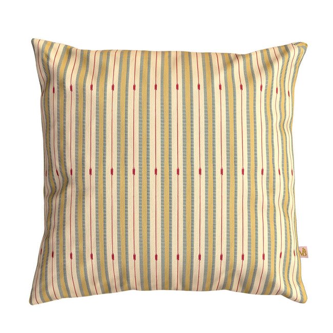 Housse de coussin extérieur VICTOR jaune <span itemprop=