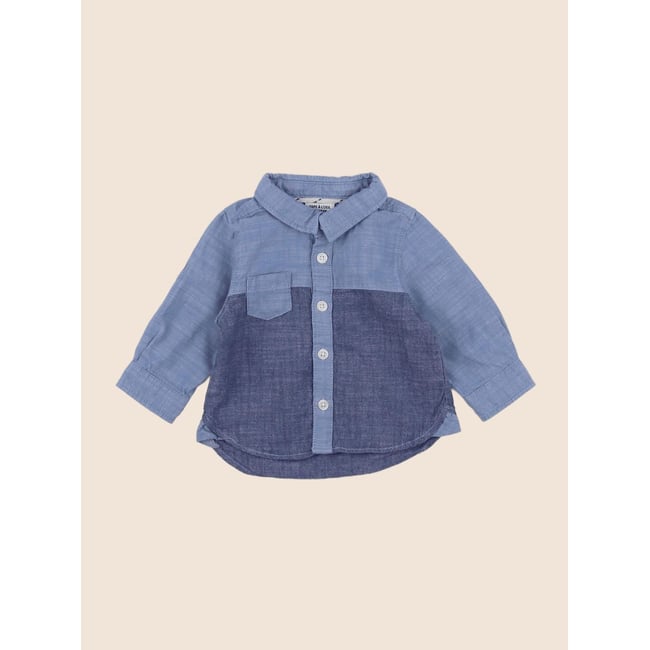 Chemise - Très bon état bleu <span itemprop=