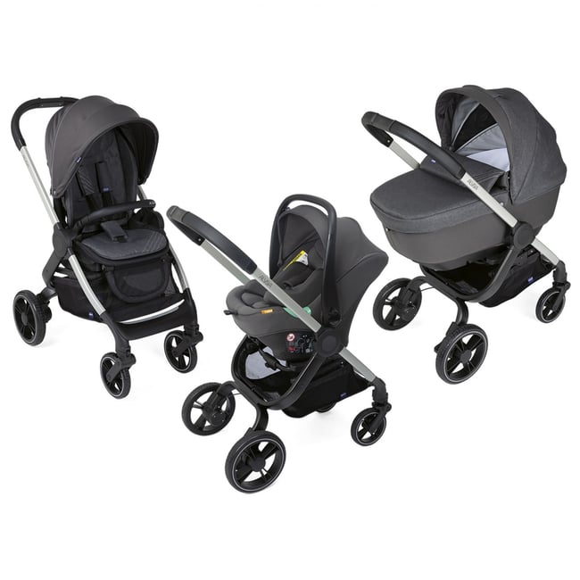 Poussette Trio Alysia i-Size gris <span itemprop=