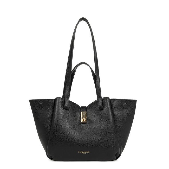 Bolso tote de hombro M de piel, MILANO HORIZON - LANCASTER