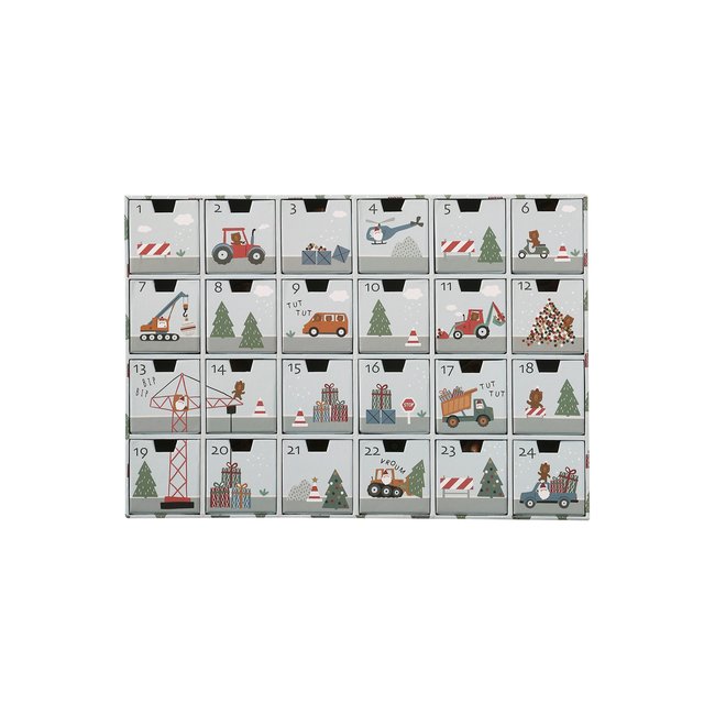 Calendrier de l'Avent avec jouets en bois FSC® - VERTBAUDET