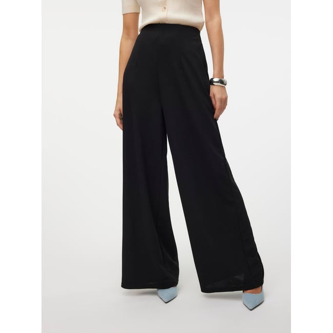 Pantalon À Jambe Large - VERO MODA
