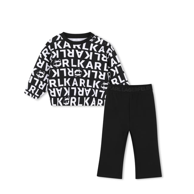 Ensemble sweat et pantalon black <span itemprop=