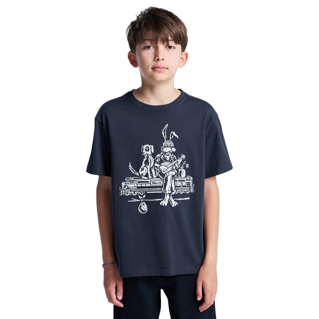 T-shirt à manches courtes TIMBER ABOARD Y bleu blue mirage <span itemprop=