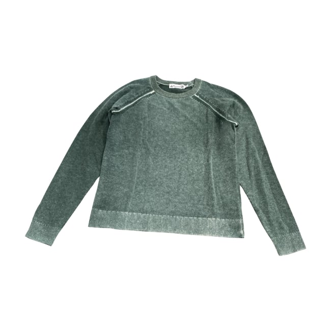 Pull enfant - Très bon état vert <span itemprop=