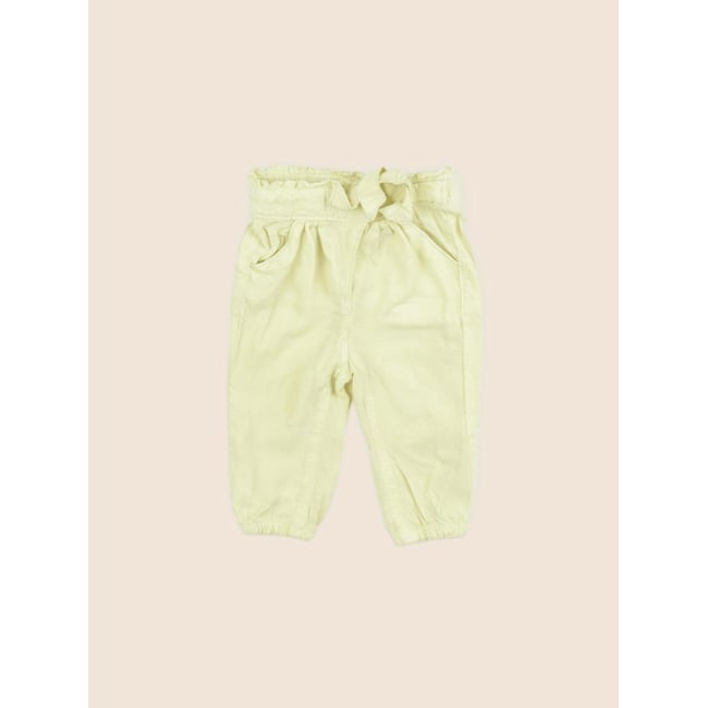 Pantalon - Très bon état jaune <span itemprop=