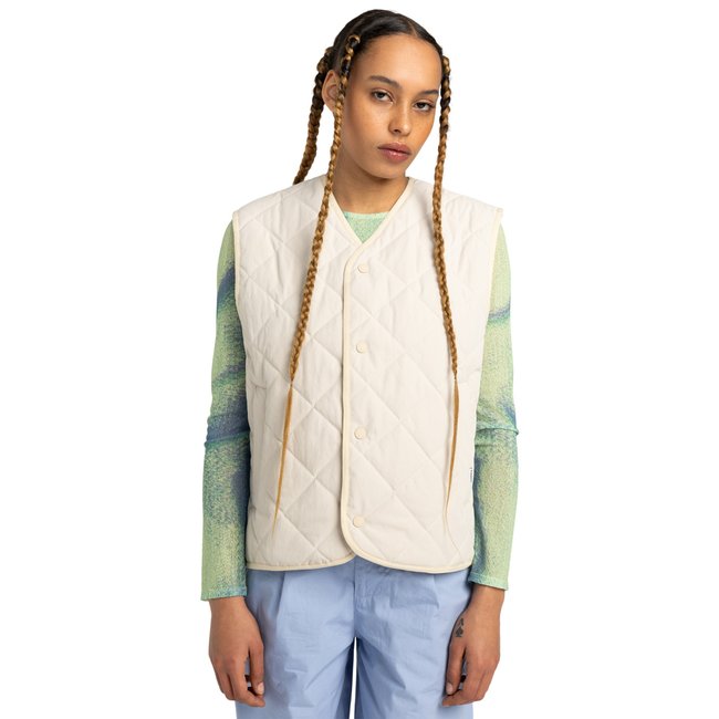 Veste matelassée imperméable REIJA beige oyster gray <span itemprop=