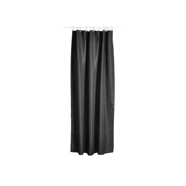 Rideau de douche LUX noir <span itemprop=