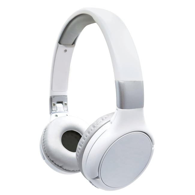 Casque 2 en 1 Bluetooth et Filaire Acoustix blanc <span itemprop=