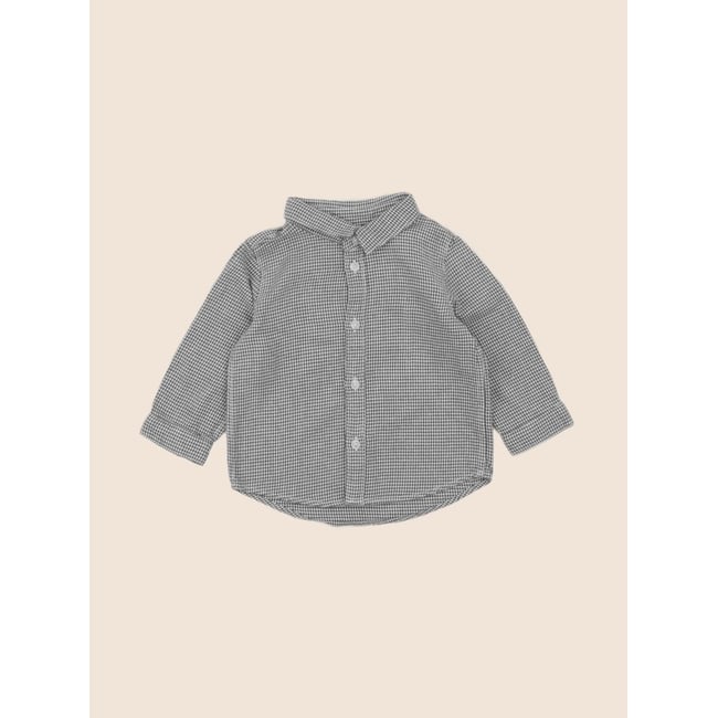 Chemise - Très bon état gris <span itemprop=